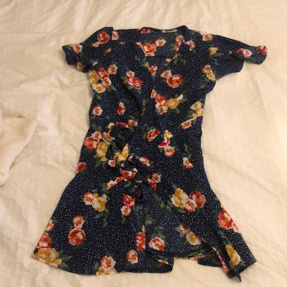 Summer wrap dress